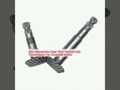 Transmissão de eixo de intersecção de eixo não vertical para motor Greatwall