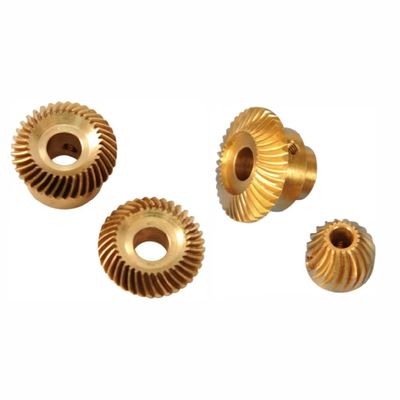 Engrenagens de bisel de aço inoxidável de liga de 12 mm Engrenagens de instrumentos de precisão
