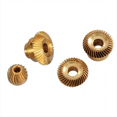 Engrenagens de bisel de aço inoxidável de liga de 12 mm Engrenagens de instrumentos de precisão