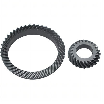 28 Dentes 90 graus Espiral Bevel Gear Carga Pinion pesado Crown Gear para aviação