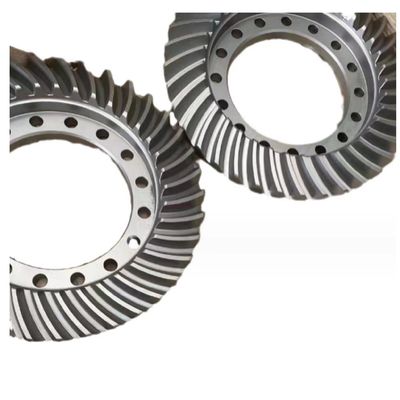Rodas de robô industrial de bisela em espiral Processamento de dentes de metal