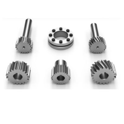 Ferramenta CNC Máquina engrenagens de aço inoxidável Spur de precisão cilindrica engrenagem Spline