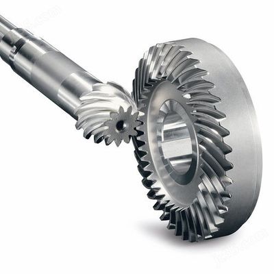 Engrenagem de espiral engrenagem de bisel hipoidal com alta precisão, alta eficiência, longa vida