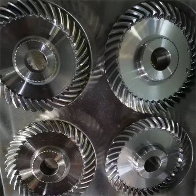 Engrenagem de bisel em espiral com engrenagem industrial de módulo pequeno de alta precisão