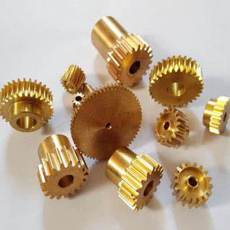 Peças de microusinagem de alta precisão de pequeno diâmetro resistentes CNC de latão