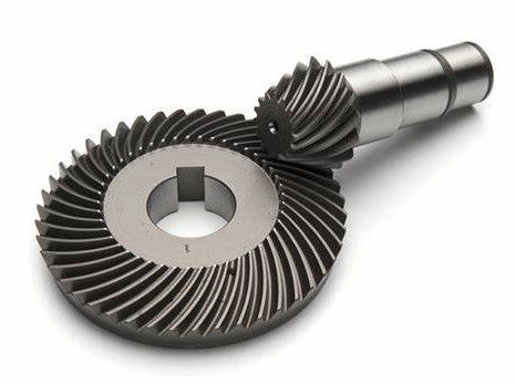 Involute Gear Pair Worm Wheel Bevel Gear Para Sistemas Auxiliares de Acionamento Automóvel