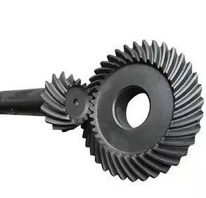 Depilação de engrenagem de espiral de pequeno módulo de engrenagem de bisel com superfície de dente duro para caixa de engrenagens de 90 graus