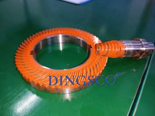 Conjunto de engrenagens hipoide Roda de bisel e pinhão para caixa de engrenagens de acupuntura rotativa oca