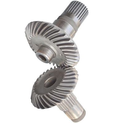 Modulo pequeno de eixo de espiral de esferas de engrenagem, engrenagem de moagem com alta precisão