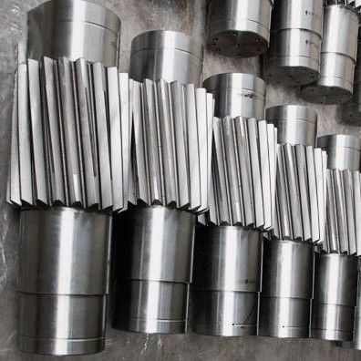 42CrMo Eixo de engrenagem Eixo de engrenagem industrial para peças rotativas