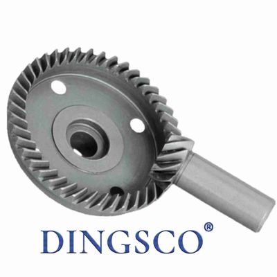 Aeromodelo de bisel em espiral engrenagens industriais personalizadas com perfil de dentes Gleason SZ13/14 Número de desenho