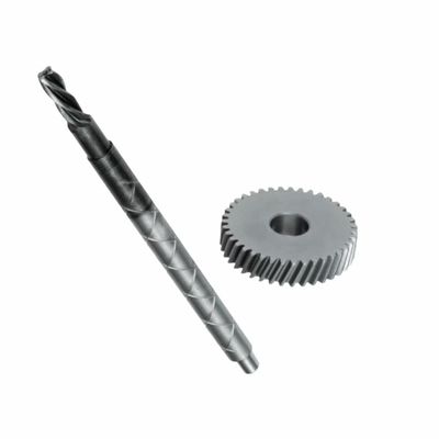 Engrenagem cilíndrica com broca de torção Dente helicoidal para broca elétrica de 10 mm